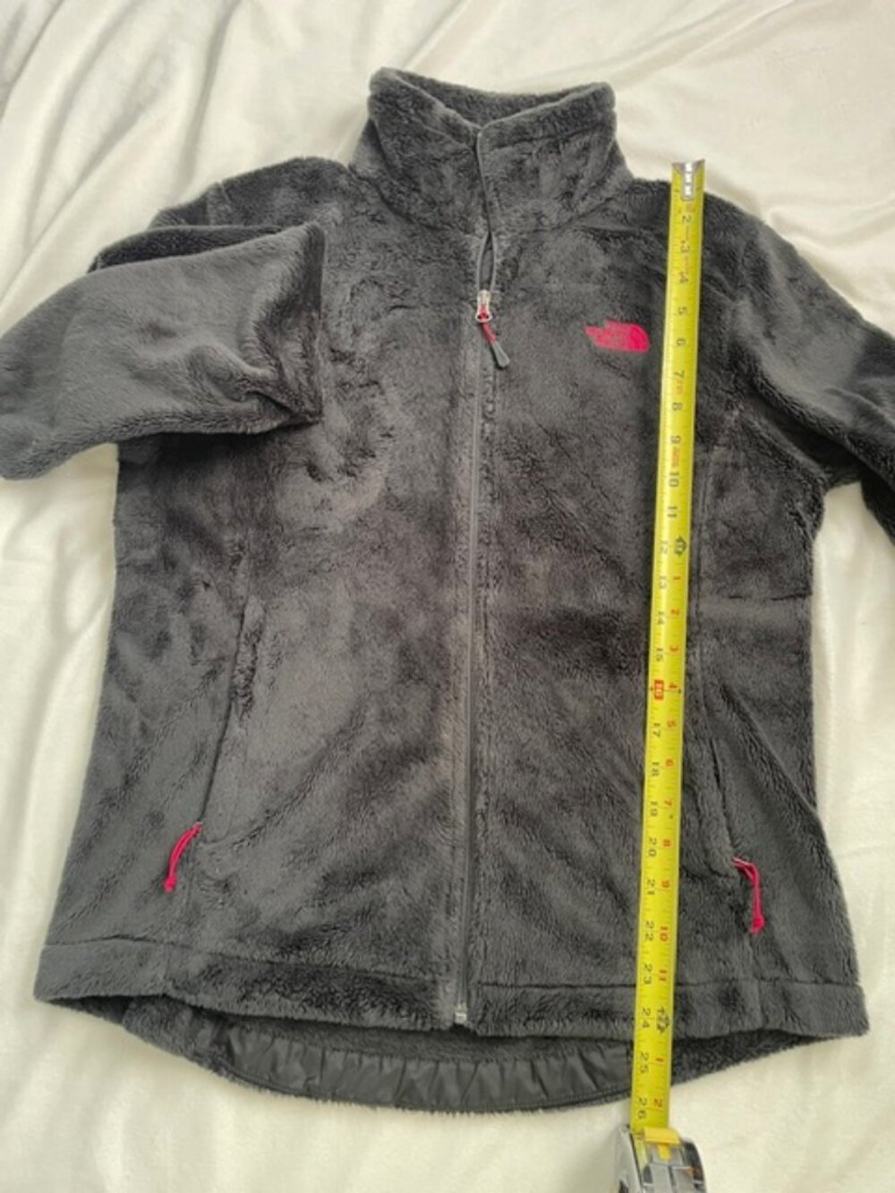The North Face Women's Osito Zipper Fleece Jacket, Black, Size M - Picture 5 of 6